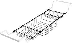 Ultra Traditional Adjustable Bath Rack.