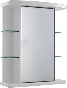 Ultra Cabinets Verve Mirror Bathroom Cabinet. 530x670x255mm.