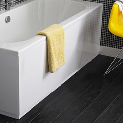 Hudson Reed Bath Panels 1500mm Side Bath Panel (White, MDF).