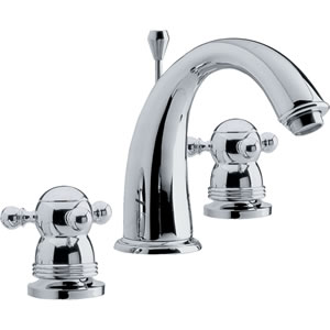 Monet Luxury 3 faucet hole basin mixer with free pop up waste.