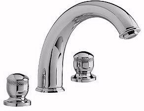 Ultra Contour Luxury 3 faucet hole bath mixer faucet.