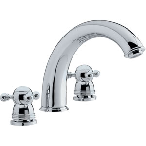 Monet Luxury 3 faucet hole bath mixer faucet.