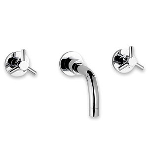 Ultra Aspect 3 Faucet hole wall mounted basin mixer.