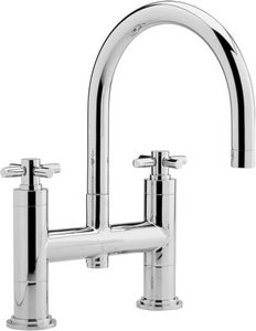 Hudson Reed Tec Cross head Bath Filler with Swivel Spout.