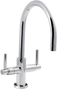Hudson Reed Kitchen Kitchen Faucet With Large Spout & Lever Handles.