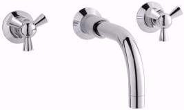 Hudson Reed Vienna Wall mounted bath mixer