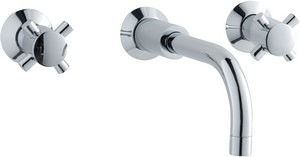 Hudson Reed Milan Wall mounted basin mixer