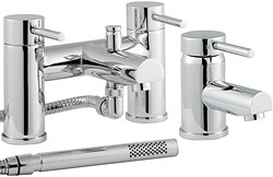 Ultra Quest Basin & Bath Shower Mixer Faucet Set (Free Shower Kit).