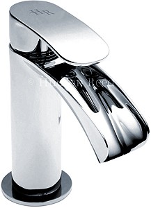 Hudson Reed Reign Waterfall Basin Faucet (Chrome).