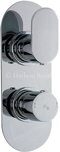 Hudson Reed Reign 3/4" Twin Thermostatic Shower Valve With Diverter.