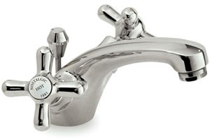 Ultra Nostalgic Mono Basin Mixer + Pop Up Waste (Chrome)