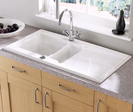 Additional image for Equinox 1.5 bowl ceramic kitchen sink.