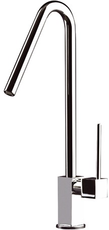 Additional image for Rispetto single lever kitchen mixer faucet in chrome.