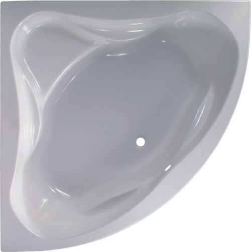Additional image for Corner Bath With Built In Seat.  1400x1400mm.