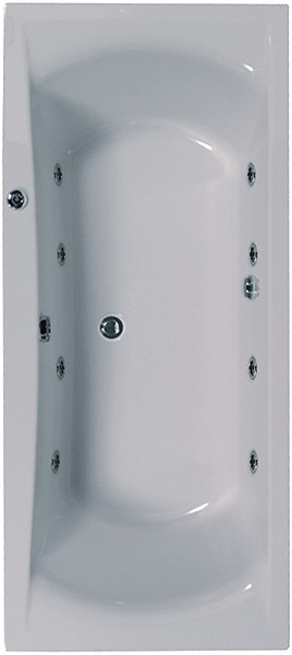 Additional image for Aquamaxx Whirlpool Bath. 8 Jets. 1800x800mm.