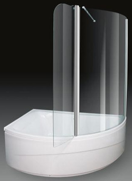 Additional image for Corner Shower Bath With Screen.  Left Hand. 1500x1000mm.