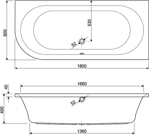 Additional image for Corner Whirlpool Bath & Panel. 14 Jets. Left Handed.