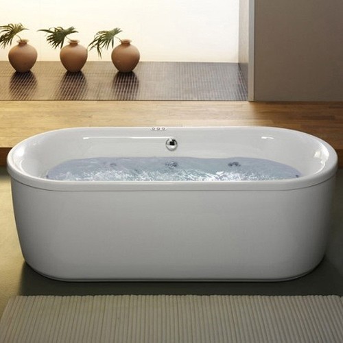 Additional image for Freestanding 24 jet Eclipse Whirlpool Bath.