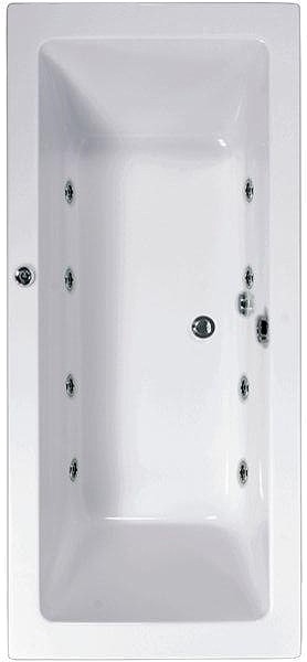 Additional image for Aquamaxx Whirlpool Bath. 8 Jets. 1700x750mm.