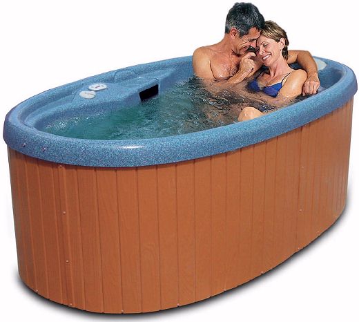 Additional image for Duo hot tub. 2 person + free steps & starter kit.