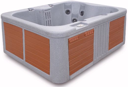 Additional image for Matrix Deluxe hot tub. 4 person + free steps & starter kit (Onyx).