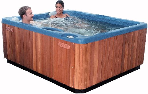 Additional image for Quest hot tub. 4 person + free steps & starter kit.