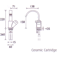 Additional image for Mono Basin Mixer Faucet.