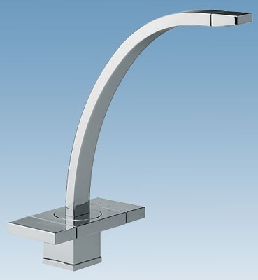 Additional image for Monobloc Kitchen Sink Mixer Faucet (Chrome).