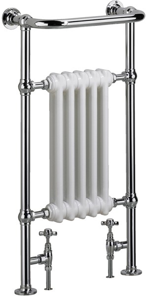 Additional image for Harmonia 10 Bathroom Radiator (Chrome). 500x940mm.