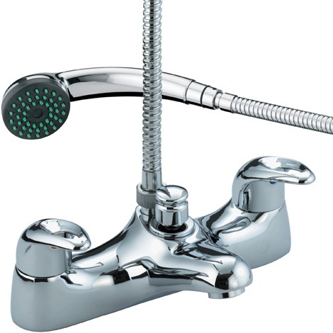 Additional image for Bath Shower Mixer Faucet With Shower Kit (Chrome).