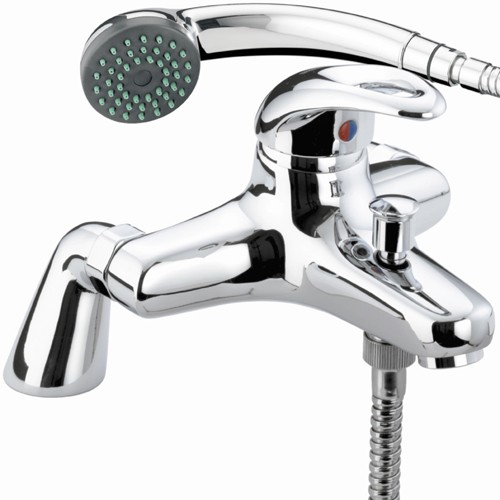 Additional image for Bath Shower Mixer Faucet With Shower Kit (Chrome).