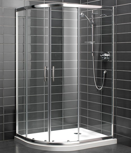 Additional image for Left Handed Offset Quadrant Shower Enclosure. 1200x900mm.