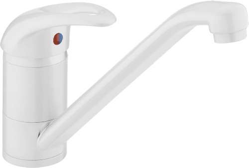 Additional image for Monobloc Sink Mixer Faucet (White).
