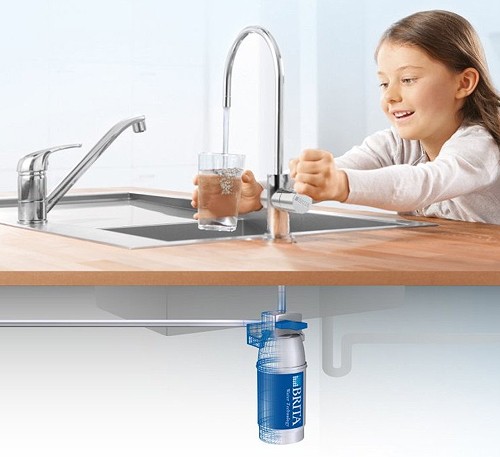 Additional image for On Line Active Plus Filter Kitchen Faucet (Stainless Steel).