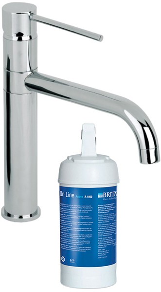 Additional image for Kitchen Faucet With Brita On Line Active Filter Kit (Chrome).