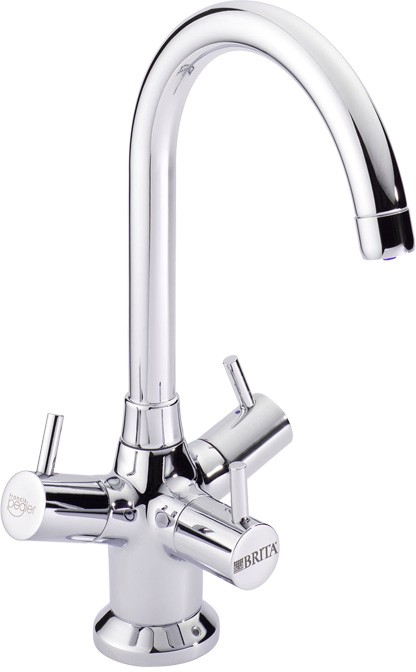 Additional image for Titanium Modern Water Filter Kitchen Faucet (Chrome).