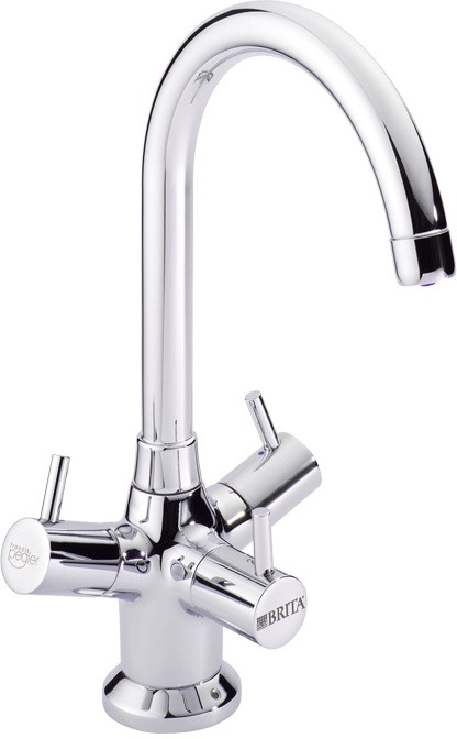 Titanium Modern Water Filter Kitchen Faucet (Chrome). Brita Filter Faucets  BRITA-TITANIUMBathroom and Kitchen Faucets