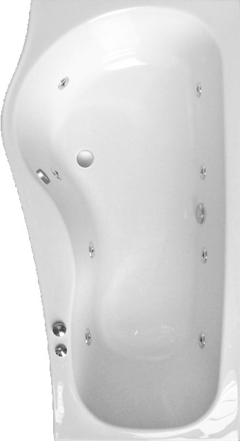 Additional image for Complete Shower Bath (Left Handed).  1700mm. 6 Jet whirlpool.