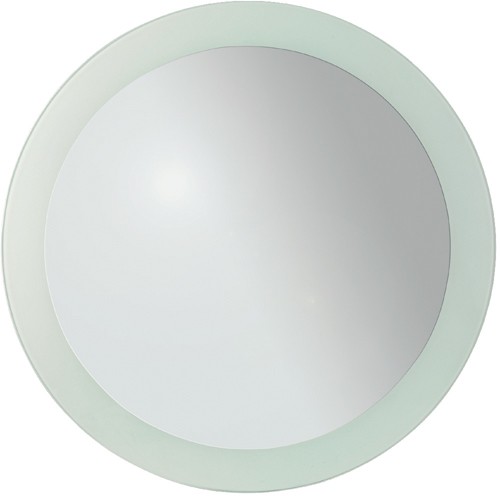 Additional image for Round Mirror Bathroom Cabinet.  525x525x105mm.