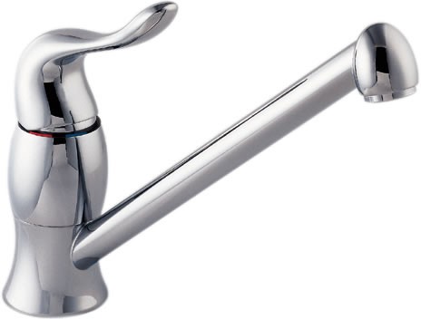Additional image for Ischia Sink Mixer, Swivel Spout (High Pressure).