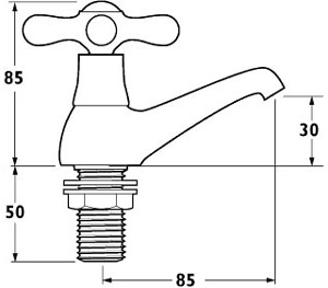 Additional image for Basin Faucets (Pair, Gold).