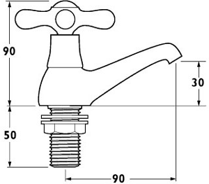 Additional image for Bath Faucets (Pair, Gold).