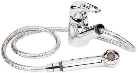 Additional image for Excel Single Lever Sink Mixer with Pull Out Rinser (Chrome)