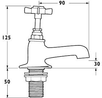 Additional image for Basin Faucets (Pair, Gold).