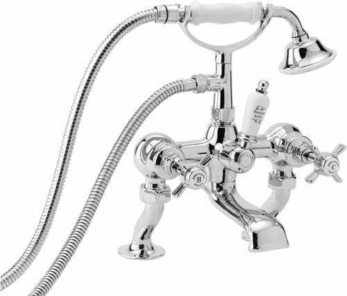 Additional image for Bath Shower Mixer Faucet With Shower Kit (Chrome).