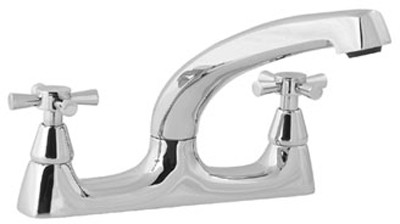 Additional image for Milan Deck Mounted  Sink Mixer with Swivel Spout.