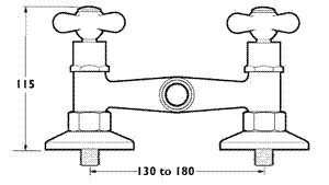 Additional image for Regent Manual Shower Valve (Gold).