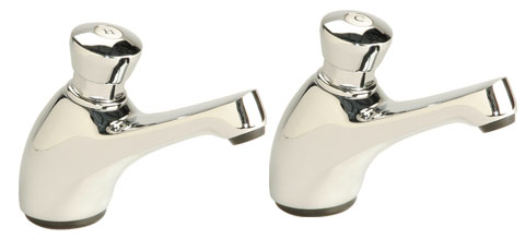 Additional image for Preset Non-Concussive Basin Faucets (pair).