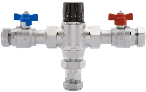 Additional image for TMV2. 28mm Thermostatic Blending Valve.