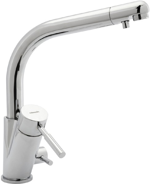 Additional image for Str3am Modern Water Filter Kitchen Faucet (Chrome).